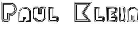 Schriftart Paul Klein: Mehr Infos & Vorschau Generator TTF: Paul Klein Schriftart
