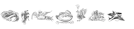 Schriftart Caligrafia Divina: Mehr Infos & Zeichen Übersicht TTF: Caligrafia Divina Schriftart