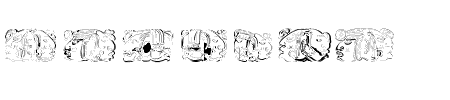 Spirit of Montezuma Four Schriftart