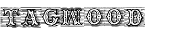 TagWood Font