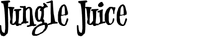 TTF: Jungle Juice Schriftart