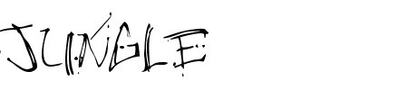 TTF: Jungle Schriftart