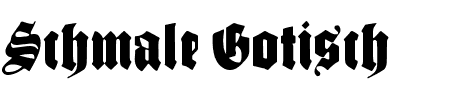 Schriftart Schmale Gotisch MK: Mehr Infos & Vorschau Generator TTF: Schmale Gotisch MK Schriftart