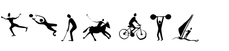 Schrift Sportive: Mehr Infos & Zeichen Übersicht TTF: Sportive Schrift