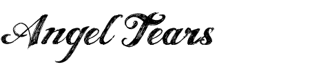 TTF: Angel Tears Schriftart