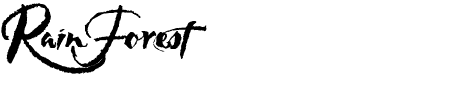 TTF: Rainforest Font