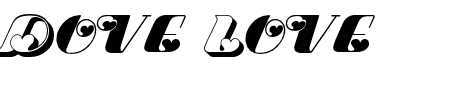 Schriftart Dove Love: Mehr Infos & Vorschau Generator TTF: Dove Love Schriftart