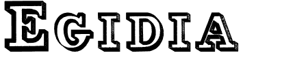 Schriftart Egidia: Mehr Infos & Vorschau Generator TTF: Egidia Schriftart