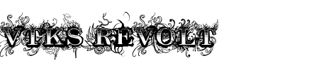 TTF: Vtks Revolt Schriftart