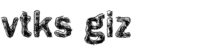 Schriftart Vtks Giz: Mehr Infos & Vorschau Generator TTF: Vtks Giz Schriftart