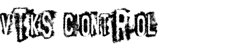 Schriftart VTKS Control: Mehr Infos & Vorschau Generator TTF: VTKS Control Schriftart