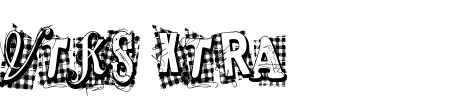 TTF: VTKS Xtra Schriftart