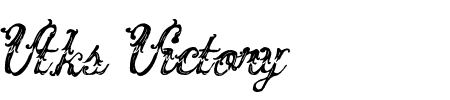 TTF: Vtks Victory Schrift