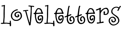 Schriftart LoveLetters: Mehr Infos & Zeichen Übersicht TTF: LoveLetters Schriftart
