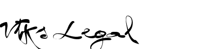 Schriftart Vtks Legal: Mehr Infos & Zeichen Übersicht TTF: Vtks Legal Schriftart