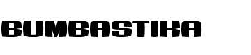Bumbastika Font