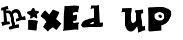Mixed Up Font