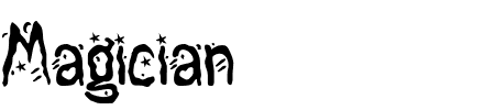 TTF: Magician Schriftart