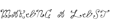 Schriftart Making a List Checking it Twice: Mehr Infos & Zeichen Übersicht TTF: Making a List Checking it Twice Schriftart
