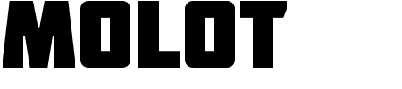 Schrift Molot: Mehr Infos & Zeichen Übersicht TTF: Molot Schrift