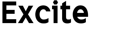 Excite Bold Schriftart