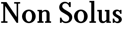 Schriftart Non Solus: Mehr Infos & Vorschau Generator TTF: Non Solus Schriftart