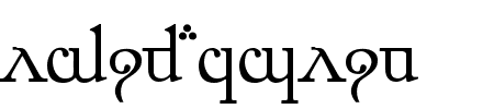 Font Elfic Caslin: Mehr Infos & Zeichen Übersicht TTF: Elfic Caslin Font