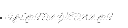 18th Century Initials Schriftart