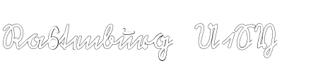 Schriftart Rastenburg Out U1SY: Mehr Infos & Vorschau Generator TTF: Rastenburg Out U1SY Schriftart