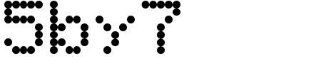 Font 5by7: Mehr Infos & Zeichen Übersicht TTF: 5by7 Font