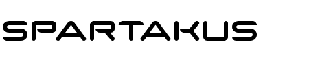 Font SparTakus: Mehr Infos & Zeichen Übersicht TTF: SparTakus Font