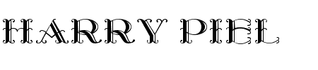 Schrift Harry Piel: Mehr Infos & Zeichen Übersicht TTF: Harry Piel Schrift