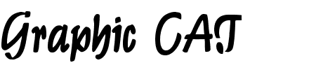 TTF: Graphic CAT Font