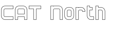 TTF: CAT North Licht Font