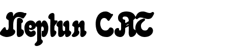 Schriftart Neptun CAT: Mehr Infos & Zeichen Übersicht TTF: Neptun CAT Schriftart