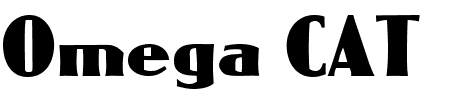 TTF: Omega CAT Font