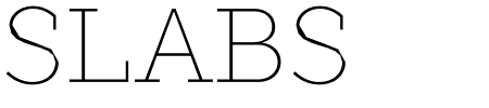 TTF: Slabs Schriftart