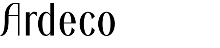 Schrift Ardeco: Mehr Infos & Zeichen Übersicht TTF: Ardeco Schrift
