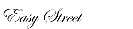 Easy Street Alt EPS Schriftart