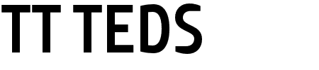 Schriftart TT Teds: Mehr Infos & Vorschau Generator TTF: TT Teds Schriftart