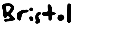 Schriftart Bristol: Mehr Infos & Zeichen Übersicht TTF: Bristol Schriftart
