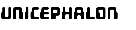Font Unicephalon: Mehr Infos & Zeichen Übersicht TTF: Unicephalon Font