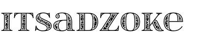 TTF: Itsadzoke S02 Font