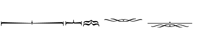 Foglihten Deco H04 Schriftart