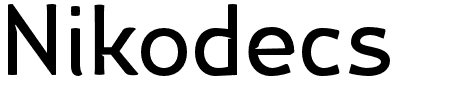 Schrift Nikodecs: Mehr Infos & Zeichen Übersicht TTF: Nikodecs Schrift