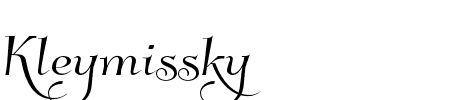 TTF: Kleymissky Font