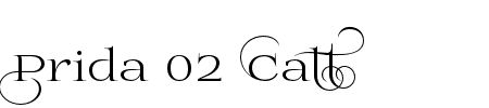 TTF: Prida02Calt Schriftart