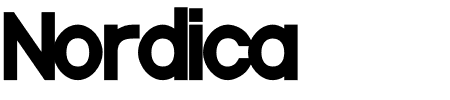 Nordica Black Schriftart