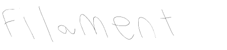Filament One-Two Schriftart