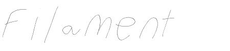 Filament One-Seven Schriftart